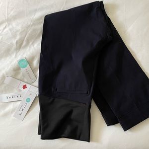 Navy Blue Maternity Dress Pants